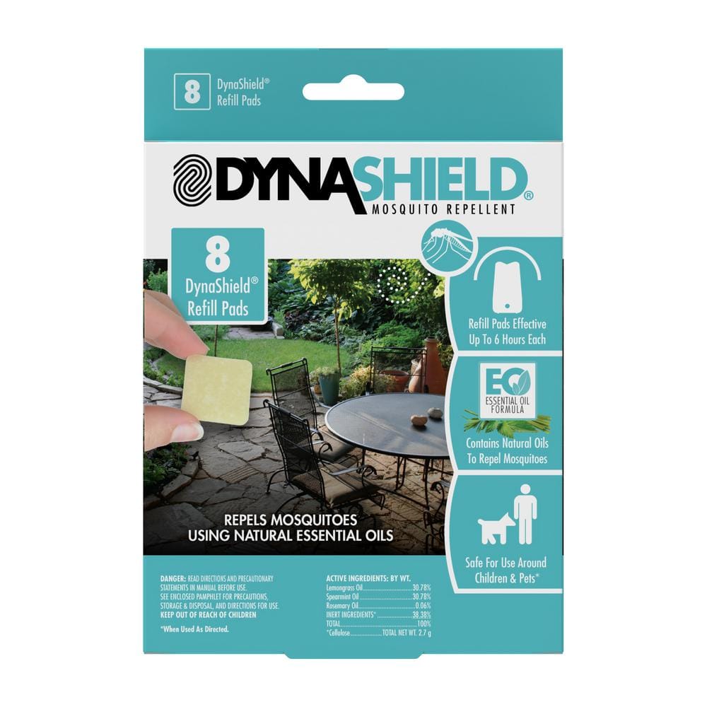 Dynatrap DynaShield Mosquito Repellent in Ocean White with Refills (8-Pack)  DS1000OCVB - The Home Depot