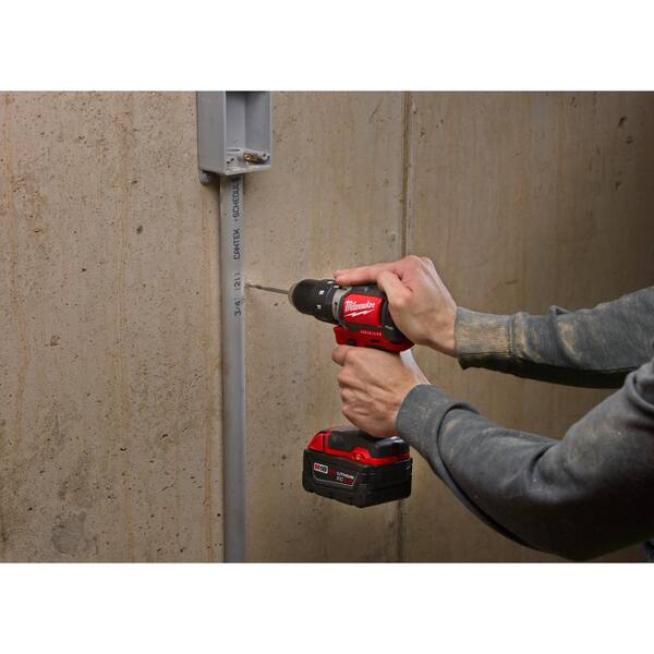 Milwaukee - M18 18-Volt Lithium-Ion Brushless Cordless Hammer Drill/Impact Combo Kit (2-Tool) with Free M18 Hackzall