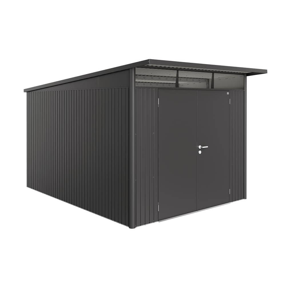 AvantGarde 9 ft. W x 12 ft. D Metal Shed with Double Door in Dark Gray (106 sq. ft.) price history on PriceWatchPro