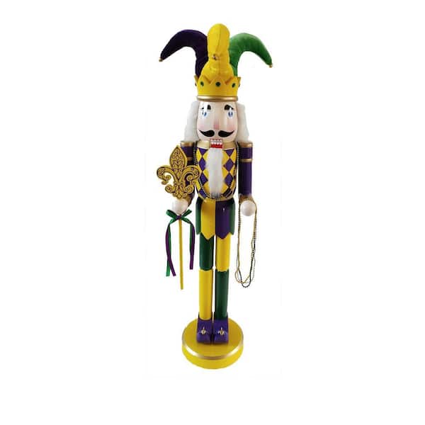 36 in. Mardi Gras Nutcracker