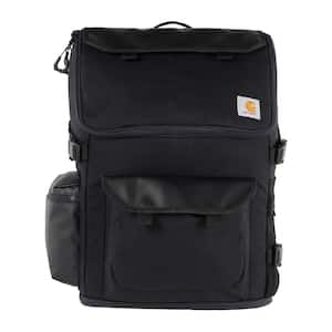 22.05 in. 25L Nylon Workday Backpack Black OS