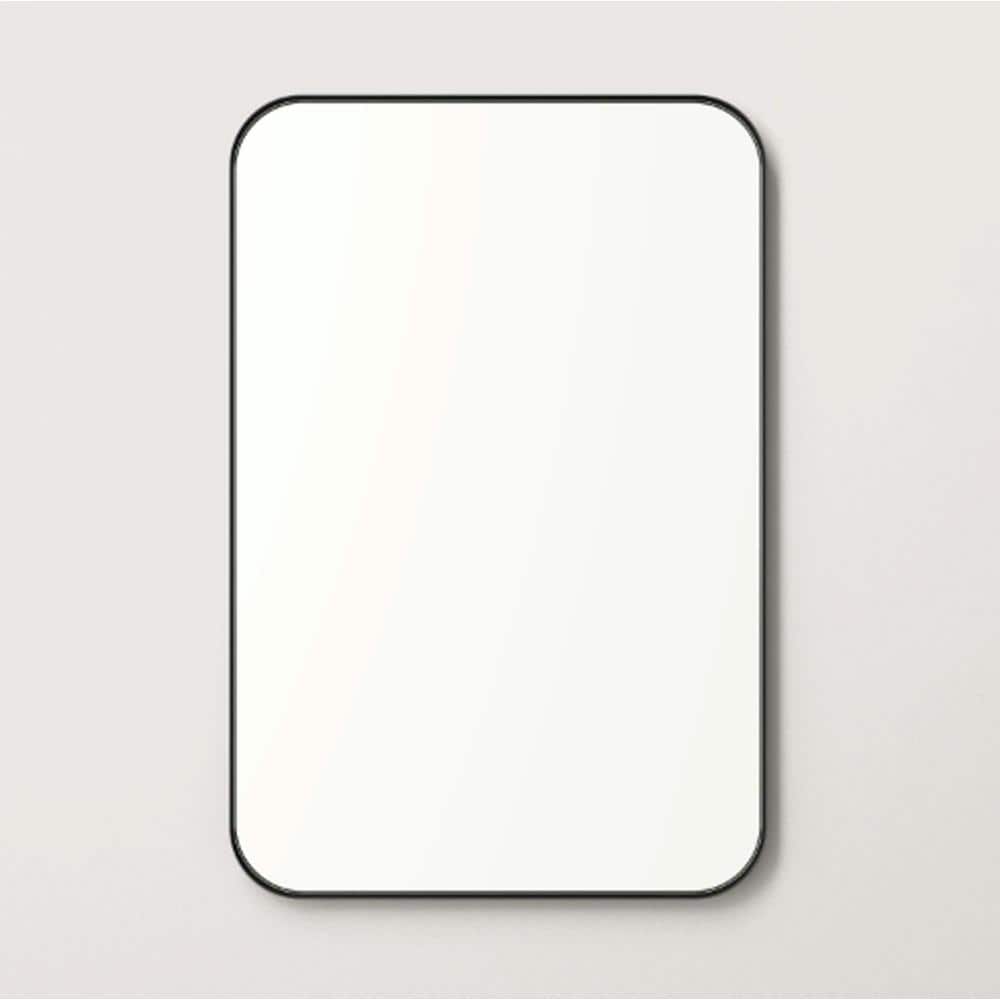 24 in. W x 36 in. H Rectangle Framed Mirror, Wall Mirror with Aluminum allo