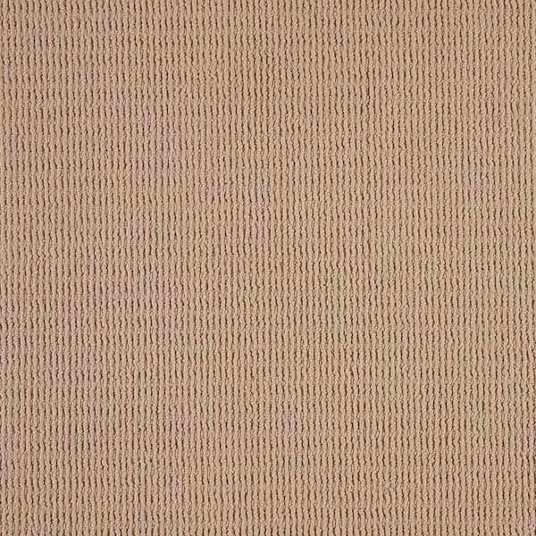 TrafficMaster Higgins Bay - Homestead - Beige 34 oz. SD Polyester Pattern Carpet - Installation Required