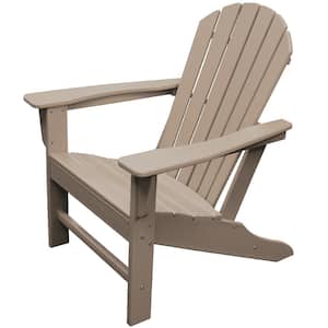 Atlantic Classic Curveback Antique Plastic Outdoor Patio Adirondack Chair