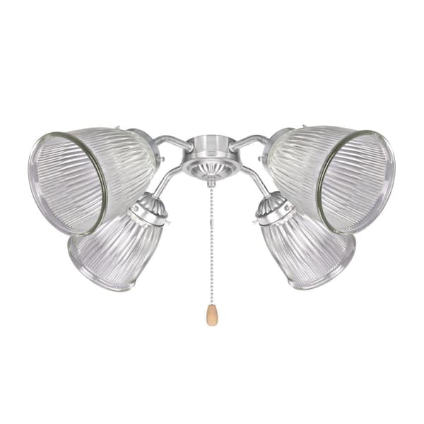 Aspen Creative Corporation 5 In Clear, Glass Light Shades For Ceiling Fans