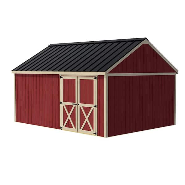 Best Barns New Castle 16 ft. x 12 ft. Wood Storage Shed Kit