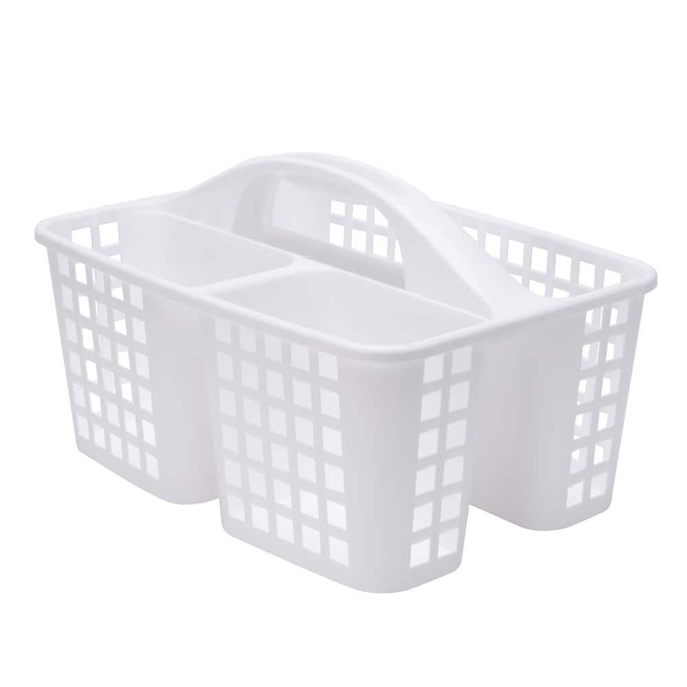 F&M square basket with handle / ENGLAND