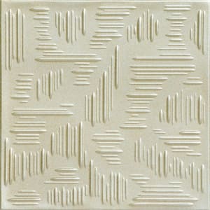 Country Wheat Onyx Gold 1.6 ft. x 1.6 ft. Decorative Foam Glue Up Ceiling Tile (21.6 sq. ft./case)