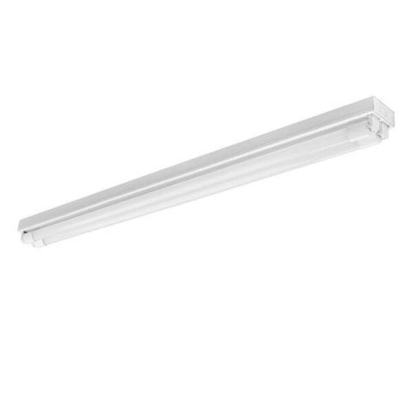 2 ft. 2-Light LED White Strip 5000K (LED Tubes Included)