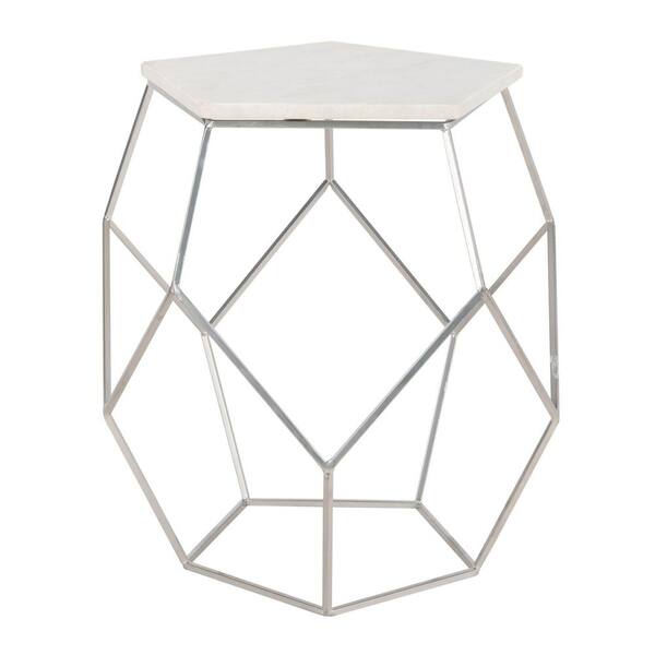 SAFAVIEH Abella Silver End Table