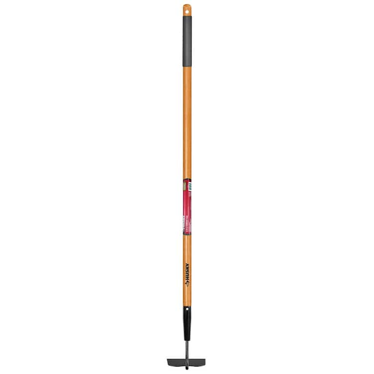 Husky 51 in. L Wood Handle Garden Hoe