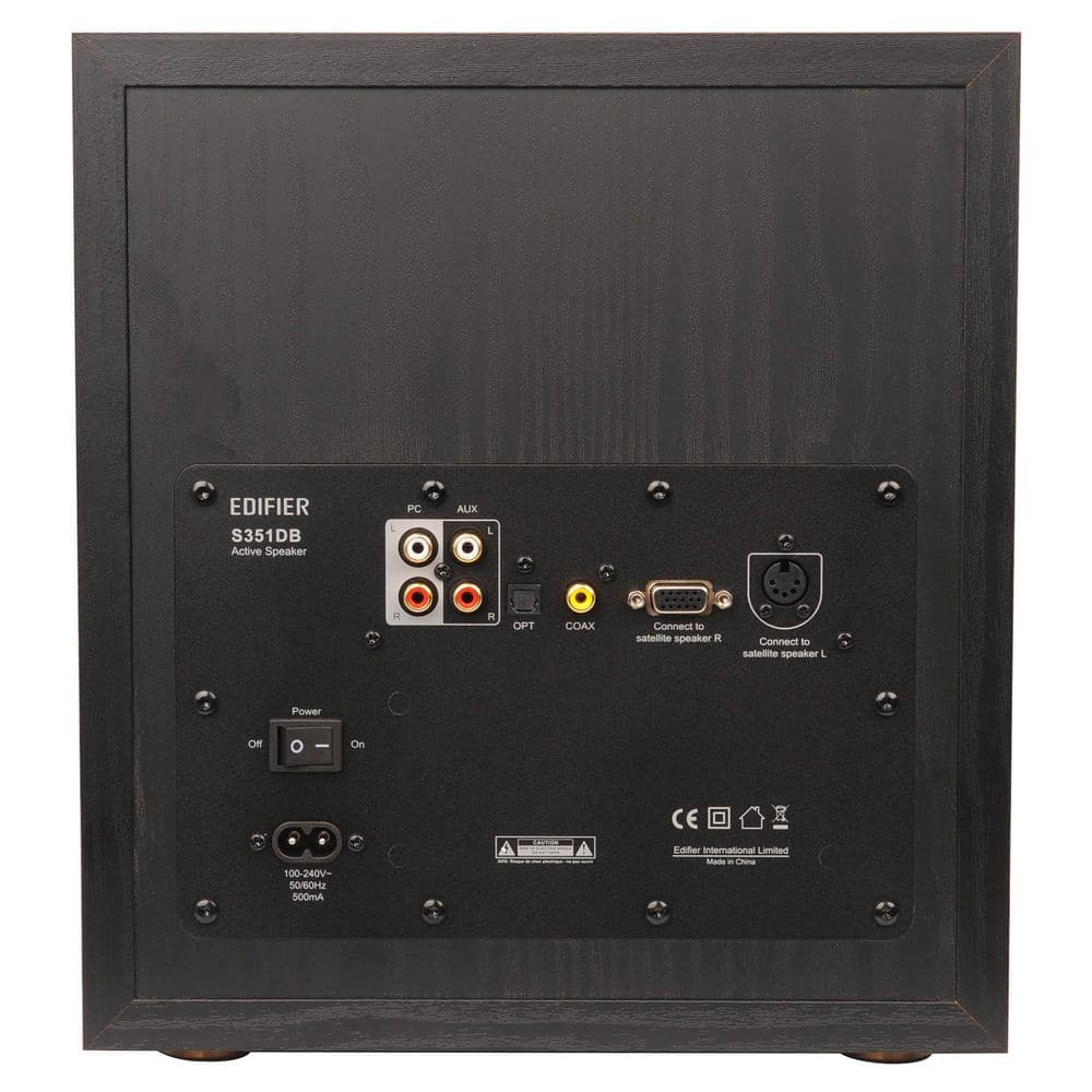 150-Watt Continuous-Power Amplified Bluetooth 2.1 Bookshelf Speakers with Subwoofer and Remote, S351DB - Thumbnail 5