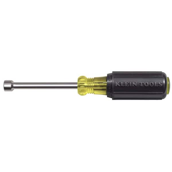 Klein Tools 5/16 in. Magnetic Tip Nut Driver with 3 in. Hollow Shaft- Cushion Grip Handle