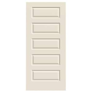 36 in. x 80 in. Rockport Primed Smooth Molded Composite MDF Interior Door Slab