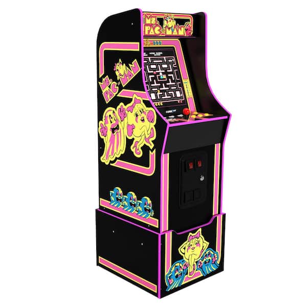 Arcade1Up Pacmania Bandai Legacy Edition Arcade Cabinet with Stickers |  GameStop