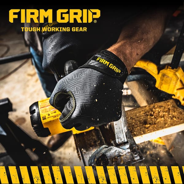 FIRM GRIP - Large Xtreme Fit Work Gloves