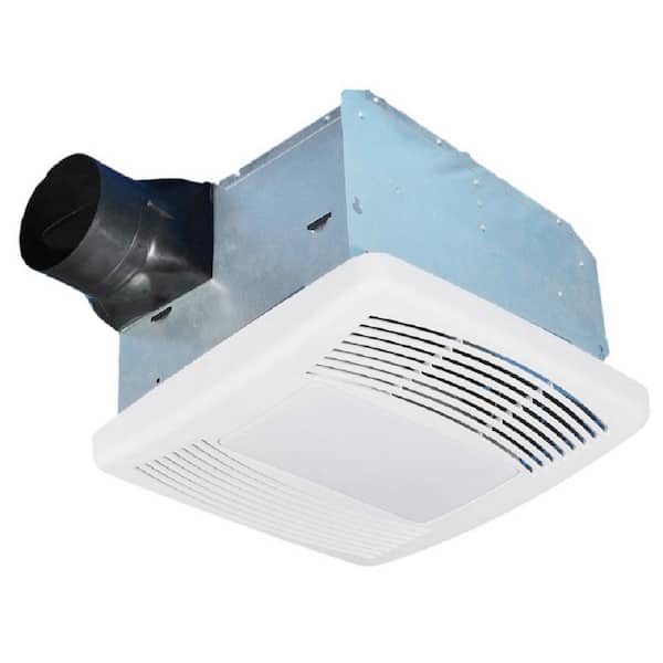 STERLING Ultra Quiet 80 CFM Ceiling Mount Exhaust Fan with Light and Night Light, ENERGY STAR
