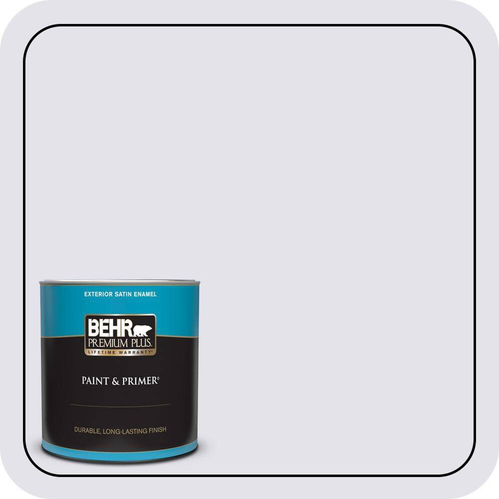 1 qt. #PPU16-06 Lilac Mist Satin Enamel Exterior Paint & Primer price history on PriceWatchPro