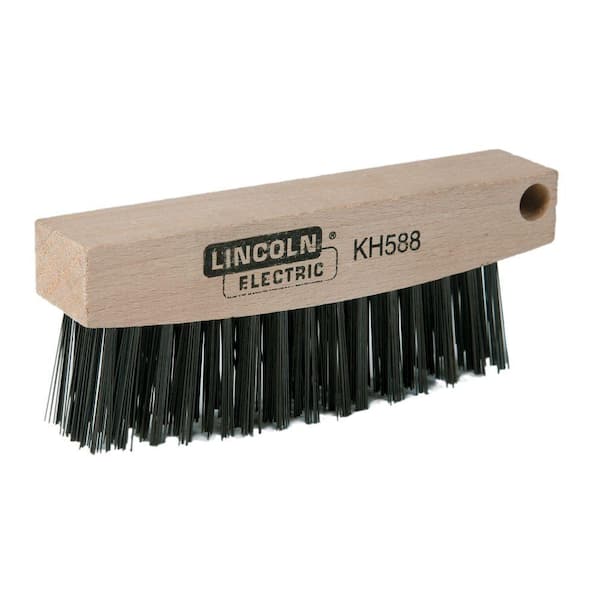 Lincoln Electric 2 x 4.75 in. Carbon-Wire Brush
