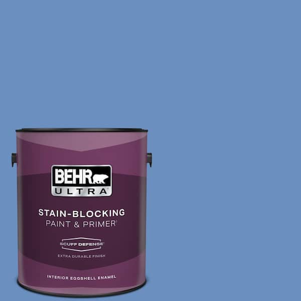 BEHR ULTRA 1 gal. Home Decorators Collection #HDC-MD-02 Lapis Lazuli Extra Durable Eggshell Enamel Interior Paint & Primer