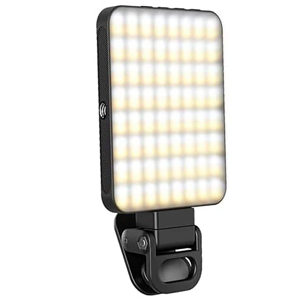 0. 55in White Ring Light with 128 LED Beads 3 Modes 10 Brightness Levels Magnetic Clip Universal Device Compatibility price history on PriceWatchPro