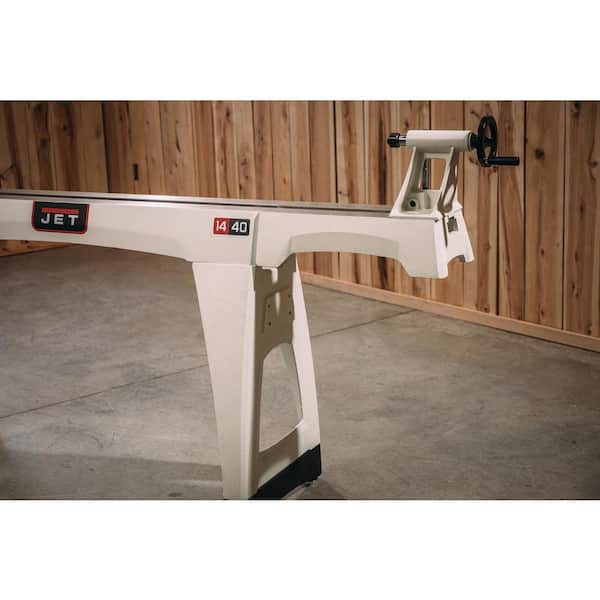 Jet Extension Bed with Post for JWL 14, 16, and 18 in. Wood Lathes