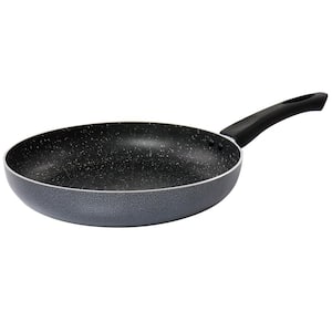 Pallermo 11in Nonstick Aluminum Frying Pan in Charcoal