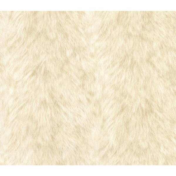 Brewster Trieste Cream Wolf Cream Wallpaper Sample