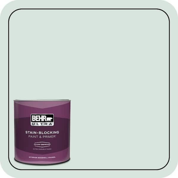 BEHR ULTRA 1 qt. #S420-1 New Day Extra Durable Eggshell Enamel Interior Paint & Primer