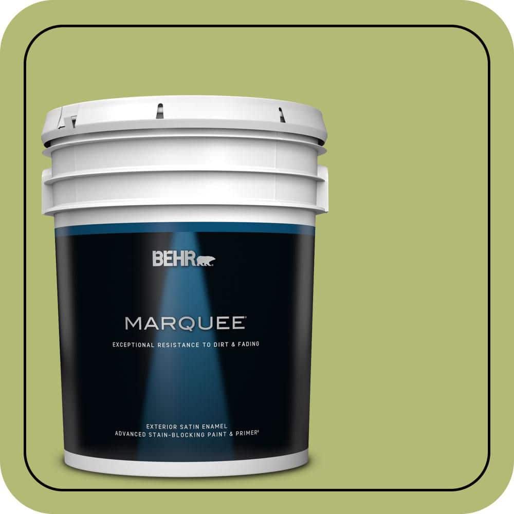 5 gal. #410D-4 Asparagus Satin Enamel Exterior Paint & Primer price history on PriceWatchPro