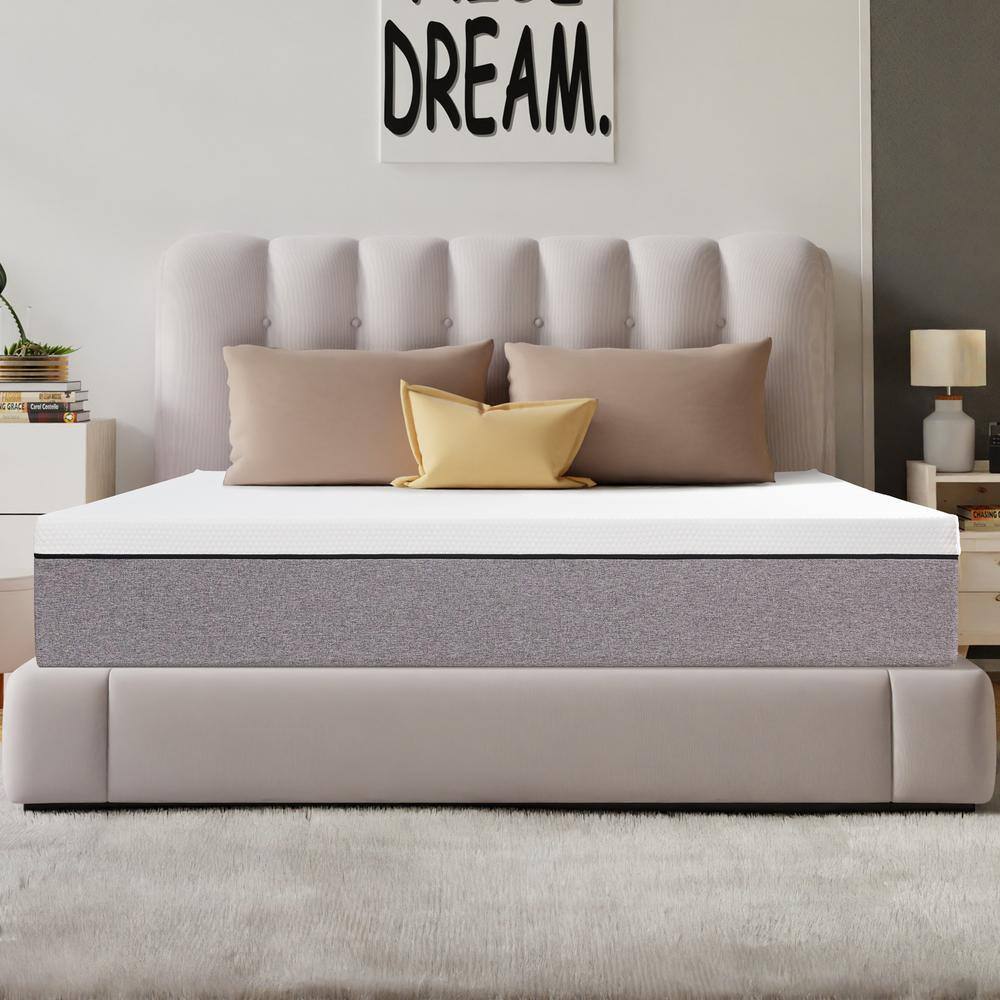 Reviews for Twolike Queen Medium Memory Foam 12 in. BedinaBox