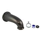 Universal 8 in. Tub Spout with Diverter in Oil Rubbed Bronze