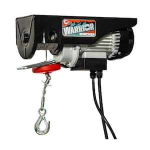 Warrior 275 lbs./550 lbs. Weight Capacity Single/Double Line 60 ft./30 ft. Lift Height Electric Hoist with Remote