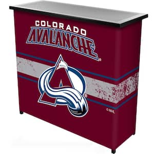 Colorado Avalanche Logo Red 36 in. Portable Bar