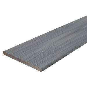 Good Life Escapes 3/4 in. x 11 1/4 in. x 12ft. Capped Composite Fascia Decking Board