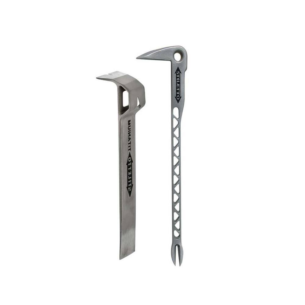Stiletto Titanium Multi Functional Glazer Bar with 12 in