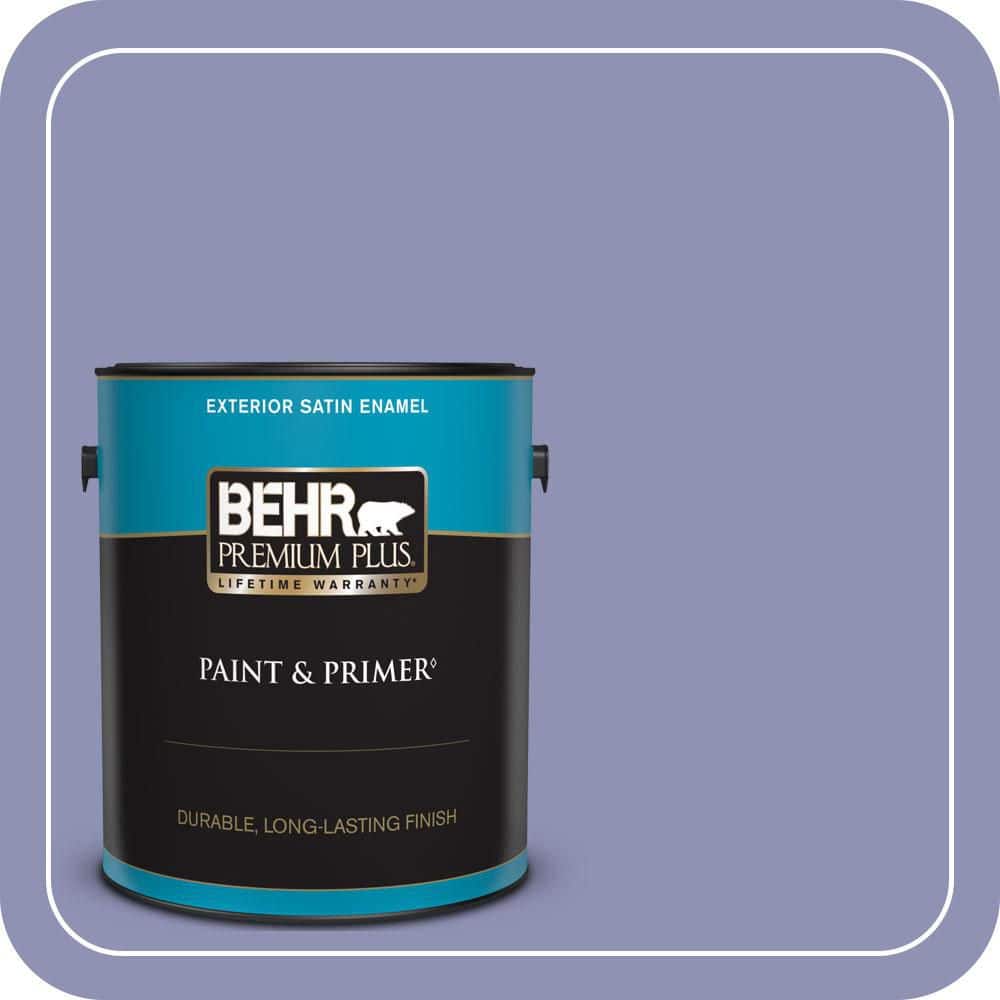 1 gal. #630D-5 Wild Wisteria Satin Enamel Exterior Paint & Primer price history on PriceWatchPro