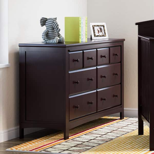 Graco 6 Drawer Benton Espresso Dresser 03706 209 The Home Depot