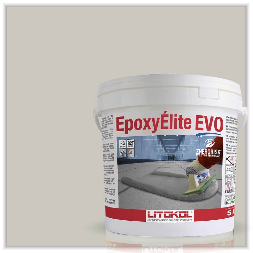 The Tile Doctor 5 kg EpoxyElite EVO 210 Greige EEE210 5kg-11lb - The Home  Depot