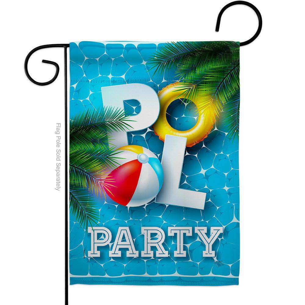 Details about   Welcome Garden Flags Summer Beach Recliner Palm Tree Banner Outdoor Decor LB 