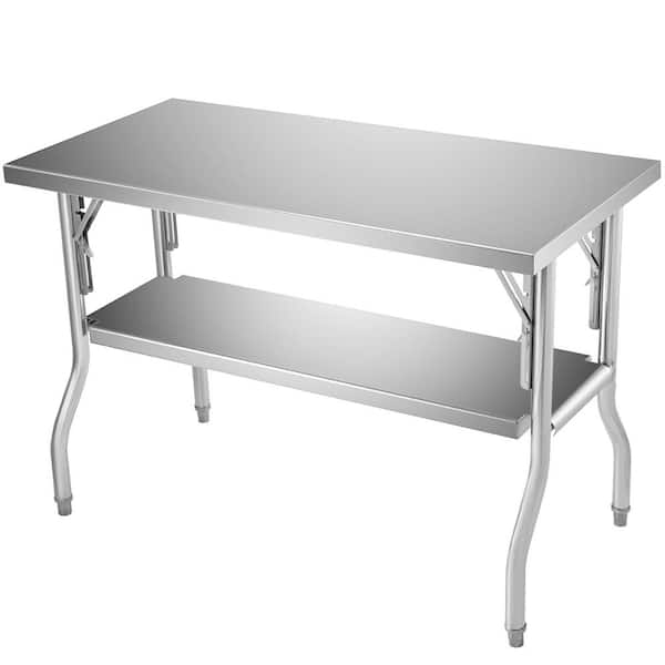 folding food prep table