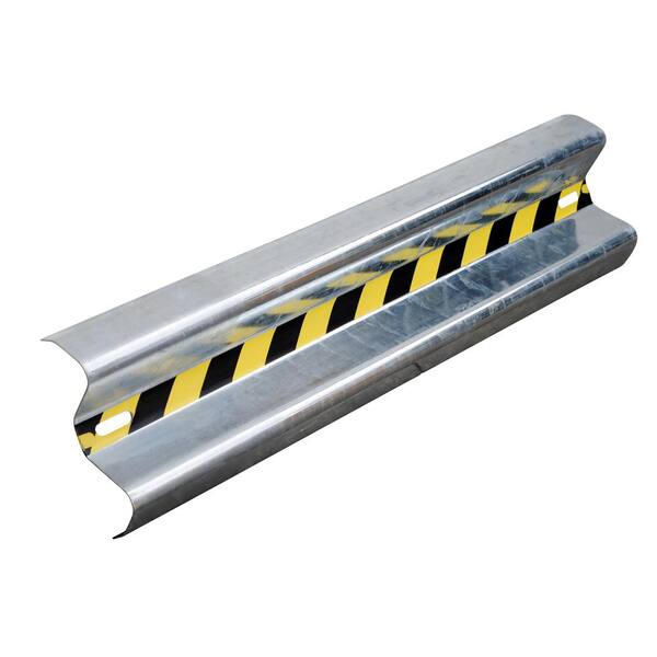 Vestil Guardrail Straight Rail Galva 36 in.