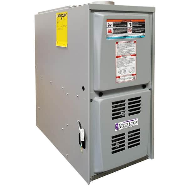 ROYALTON 110,000 BTU 80% AFUE Single-Stage Downflow Forced Air Natural Gas Furnace with ECM Blower Motor