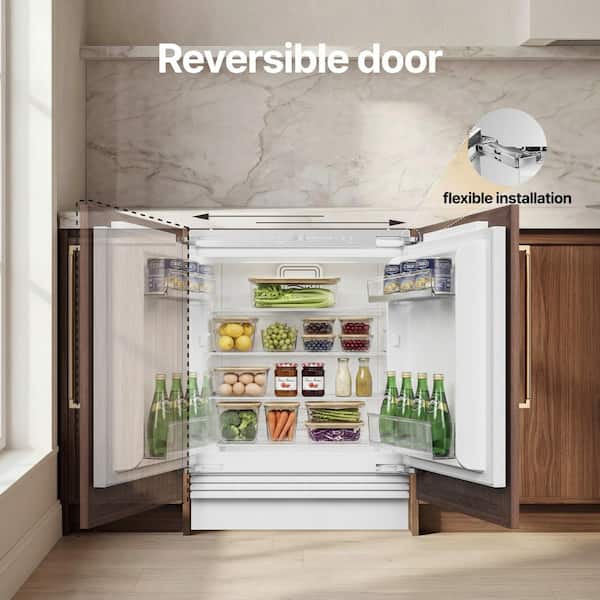 Cページ Ca'Lefort 24 in. 4.8 cu. ft. Panel Ready Undercounter Freezerless