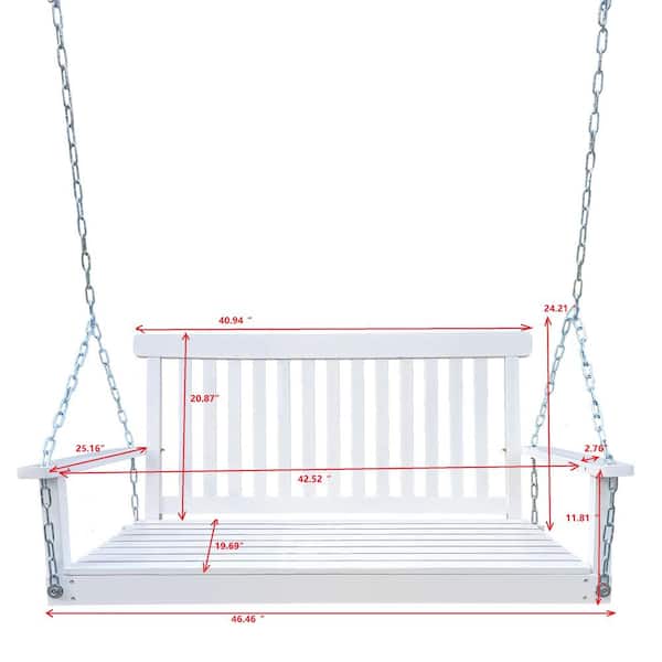 Crib Size Sunbrella Porch Swing Bed Cushion Cover (Premier Partner)