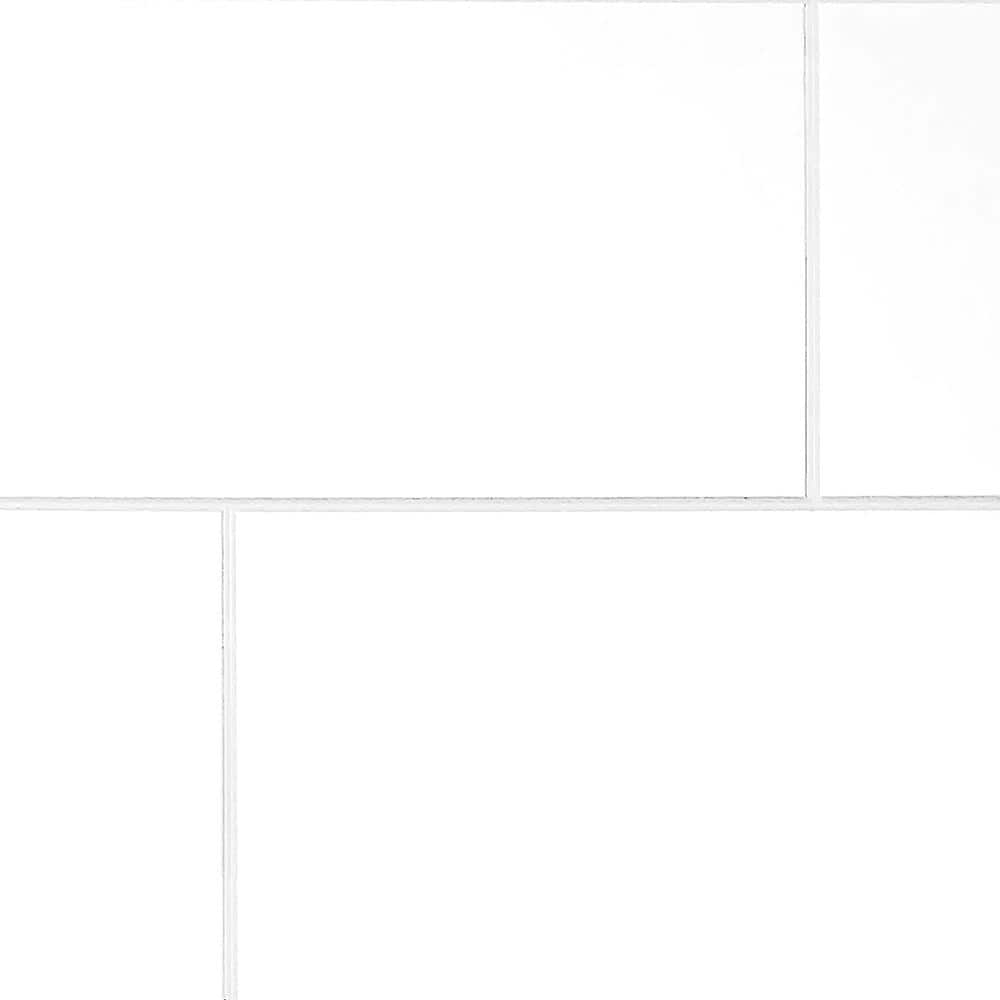 White Subway 60" x 32" x 78" Five Panel Alcove Shower Kit