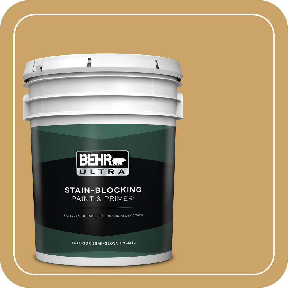5 gal. #PPU6-17 Classic Gold Semi-Gloss Enamel Exterior Paint & Primer price history on PriceWatchPro