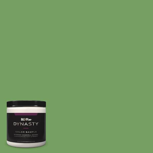 BEHR DYNASTY 8 oz. #MQ4-47 Parakeet One-Coat Hide Eggshell Enamel Stain-Blocking Interior Paint and Primer Sample