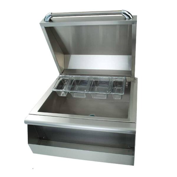 Capital Precision 26 in. Built-In Stainless Steel Cocktail Station