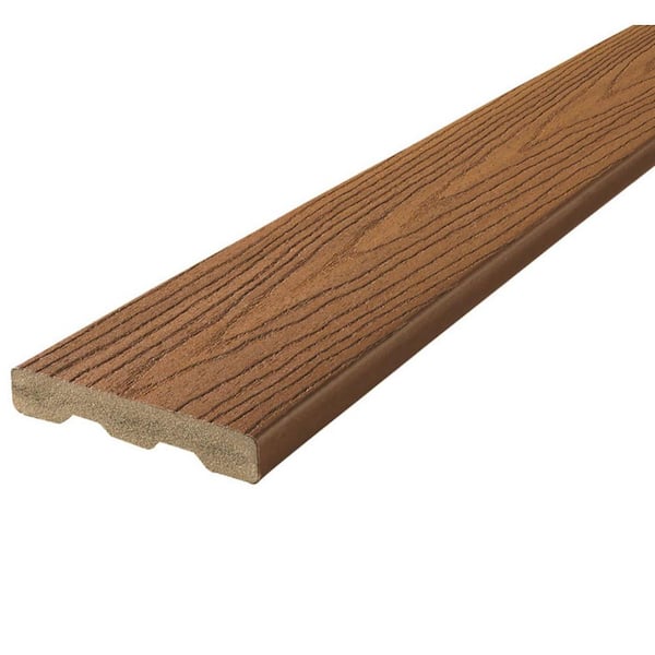 Good Life 1 in. x 5-1/4 in. x 12 ft. Tuscan Villa Square Edge Capped Composite Decking Board